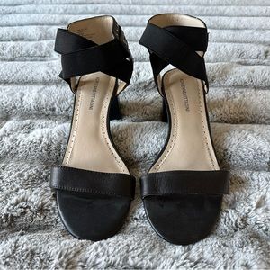 Adrienne Vittadini Chunky Heel Sandal